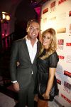 Amsterdam 11 november 2013
Uitreiking van de beau monde awards in het amstel hotel. Chantal Bles met Robert Doornbos