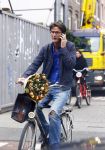 Amsterdam 25 oktober 2013
Cornald Maas op de fiets in amsterdam