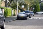 Amsterdam 29 oktober 2013
De auto van de moeder van Estelle Cruijff staat voor het huis van Estelle. Het gerucht ging dat ze ruzie zouden hebben.