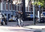 Amsterdam 30 oktober 2013
Frank Rijkaard met zijn vrouw Stephanie in Amsterdam zuid