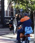 Amsterdam 30 oktober 2013
Frank Rijkaard met zijn vrouw Stephanie in Amsterdam zuid