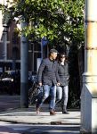 Amsterdam 30 oktober 2013
Frank Rijkaard met zijn vrouw Stephanie in Amsterdam zuid