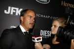 Amsterdam 1 november 2013
Uitreiking van de jfk s greatest man award in de harbour club.
Winnaar Frank de Boer kwam met zijn vrouw Helen