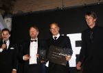 Amsterdam 1 november 2013
Uitreiking van de jfk s greatest man award in de harbour club.
Winnaar Frank de Boer kwam met zijn vrouw Helen