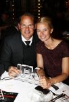 Amsterdam 1 november 2013
Uitreiking van de jfk s greatest man award in de harbour club.
Winnaar Frank de Boer kwam met zijn vrouw Helen