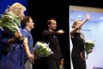 Leiden 17 oktober 2013
Premiere eindeloos met in de hoofdrollen Marit v Bohemen JobBovelander Diana Dobbelman Geert Hoes en Manouk v d Meulen in de schouwburg van Leiden