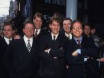 Guus Meeuwis en Vagant samen met zijn ouders en De Deurzakkers Willem v Schijndel en Clemens v Bragt
