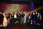 Hilversum 21 oktober 2013
Anouk Smulders presenteert de finale van Hollands next top model HNTM in studio 21 . de finalisten zijn Bo Anke Nikki en Delorian. Nikki wordt uiteindelijk HNTM. het gehele productieteam van hntm