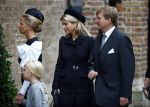 Delft 2 november 2013
Herdenkingsdienst voor prins Friso in de grote kerk in Delft. Koningin Maxima met Koning Willem Alexander