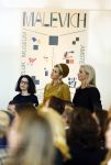 Amsterdam 18 oktober 2013
Koningin Maxima opent de expositie van Malevich in het stedelijk museum.