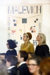 Amsterdam 18 oktober 2013
Koningin Maxima opent de expositie van Malevich in het stedelijk museum.