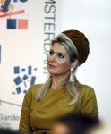 Amsterdam 18 oktober 2013
Koningin Maxima opent de expositie van Malevich in het stedelijk museum.
