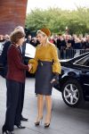 Amsterdam 18 oktober 2013
Koningin Maxima opent de expositie van Malevich in het stedelijk museum.
Johan Remkes en loco Burgemeester Carolien Gehrels