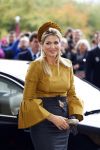 Amsterdam 18 oktober 2013
Koningin Maxima opent de expositie van Malevich in het stedelijk museum.