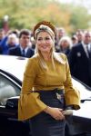 Amsterdam 18 oktober 2013
Koningin Maxima opent de expositie van Malevich in het stedelijk museum.