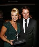 Amsterdam 18 oktober 2013
Uitreiking televizierring in carre . Linda de Mol met vriend Jeroen Rietbergen