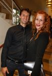 Utrecht 27 oktober 2013
Premiere Sonneveld in de schouwburg van Utrecht. Maaike Boerdam met vriend