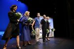 Leiden 17 oktober 2013
Premiere eindeloos met in de hoofdrollen Marit v Bohemen JobBovelander Diana Dobbelman Geert Hoes en Manouk v d Meulen in de schouwburg van Leiden