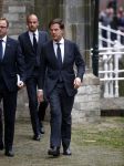 Delft 2 november 2013
Herdenkingsdienst voor prins Friso in de grote kerk in Delft.
Mark Rutte
