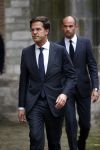Delft 2 november 2013
Herdenkingsdienst voor prins Friso in de grote kerk in Delft.
Mark Rutte