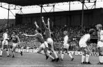 Amsterdam, 6 Maart 1983
AJAX-PSV, eindstand 3-3 Seizoen 1982/1983
Mart v Duren scoort 0-1
Foto Peter Smulders BV