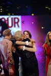 Hilversum 21 oktober 2013
Anouk Smulders presenteert de finale van Hollands next top model HNTM in studio 21 . de finalisten zijn Bo Anke Nikki en Delorian. Nikki wordt uiteindelijk HNTM.
