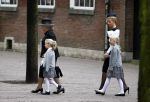 Delft 2 november 2013
Herdenkingsdienst voor prins Friso in de grote kerk in Delft.
Prinses Beatrix met Prinses Mabel en haar kinderen