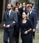 Delft 2 november 2013
Herdenkingsdienst voor prins Friso in de grote kerk in Delft.
Prinses Carolina en haar man