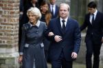 Delft 2 november 2013
Herdenkingsdienst voor prins Friso in de grote kerk in Delft.
Prinses Irene met haar zoon Prins Carlos de Bourbon