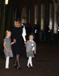 Delft 2 november 2013
Herdenkingsdienst voor prins Friso in de grote kerk in Delft.
Prinses Mabel met haar kinderen