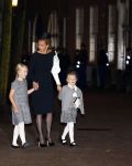 Delft 2 november 2013
Herdenkingsdienst voor prins Friso in de grote kerk in Delft.
Prinses Mabel met haar kinderen