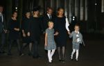 Delft 2 november 2013
Herdenkingsdienst voor prins Friso in de grote kerk in Delft.
Prinses Mabel met haar kinderen