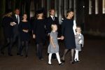 Delft 2 november 2013
Herdenkingsdienst voor prins Friso in de grote kerk in Delft.
Prinses Mabel met haar kinderen
