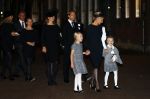 Delft 2 november 2013
Herdenkingsdienst voor prins Friso in de grote kerk in Delft.
Prinses Mabel met haar kinderen