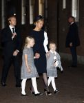 Delft 2 november 2013
Herdenkingsdienst voor prins Friso in de grote kerk in Delft.
Prinses Mabel met haar kinderen
