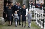 Delft 2 november 2013
Herdenkingsdienst voor prins Friso in de grote kerk in Delft.
Prinses Mabel en haar kinderen