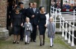 Delft 2 november 2013
Herdenkingsdienst voor prins Friso in de grote kerk in Delft.
Prinses Mabel en haar kinderen