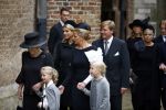 Delft 2 november 2013
Herdenkingsdienst voor prins Friso in de grote kerk in Delft.
Prinses Mabel en haar kinderen