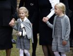 Delft 2 november 2013
Herdenkingsdienst voor prins Friso in de grote kerk in Delft.
Prinses Zaria met gebroken arm