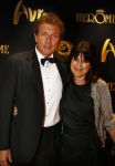 Amsterdam 18 oktober 2013
Uitreiking televizierring in carre .
Robert ten Brink met zijn vrouw