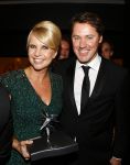 Amsterdam 18 oktober 2013
Uitreiking televizierring in carre .
Linda de Mol met Jeroen Rietbergen