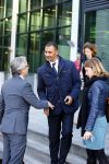 Amsterdam 17 oktober 2013
Ruud Gullit en Estelle Cruijff verlaten de rechtbank ivm hun scheiding