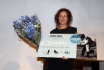 Amsterdam 14 oktober 2013
Jort Kelder en Lauren Verster presenteren de Marie Claire starters award. winnares Sanne Tummers