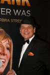Amsterdam, 1 November 2013
Premiere Barbra & Frank, The concert that never was.
Met Sharon Owens (Barbra Streisand) en Sebastian Anzaldo (Frank Sinatra)
Sebastian Anzaldo als Frank Sinatra
Foto Peter Smulders BV