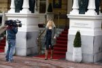 Amsterdam 23 oktober 2013
Susanne Dijksterhuis tijdens opnames luxery tv bij het amstel hotel