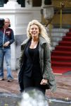 Amsterdam 23 oktober 2013
Susanne Dijksterhuis tijdens opnames luxery tv bij het amstel hotel