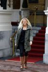 Amsterdam 23 oktober 2013
Susanne Dijksterhuis tijdens opnames luxery tv bij het amstel hotel