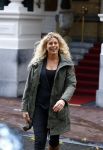 Amsterdam 23 oktober 2013
Susanne Dijksterhuis tijdens opnames luxery tv bij het amstel hotel