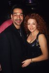Sylvia Millecam met haar vriend Nol Willemsen