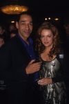 Sylvia Millecam met haar vriend Nol Willemsen